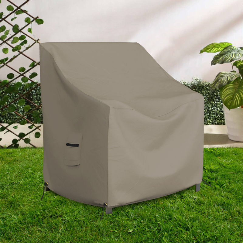 Arlmont & Co. Heavy Duty Waterproof Outdoor Chair Cover, All Weather Protection Patio Deep Seat ...